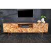 Stylový TV stolek Art Finish 160cm z masivu palisandr