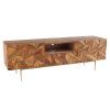Stylový TV stolek Art Finish 160cm z masivu palisandr