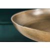 Luxusní stolek Green Marble 30 cm moderní zlatě laděný rám