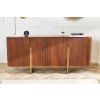 Designový Art-Deco příborník Gold Carltone 160cm mango