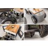 Stylový barový konferenční stolek Hot Rod 165cm mango