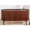 Designový Art-Deco příborník Black Carltone 150cm mango