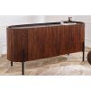 Designový Art-Deco příborník Black Carltone 150cm mango