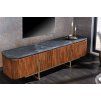 Luxusní televizní stolek Marble Carltone 160cm s mramorovou deskou
