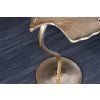 Odkládací stolek Ginkgo Leaf 53 cm zlaté provedení elegantní