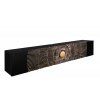 Elegantní závěsný TV stolek Golden Sunset do obýváku