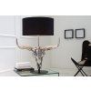 Designová stolní lampa El Toro 70cm s černým stínidlem