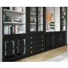 Velká designová stěna s knihovnami Eduardo
