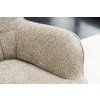 Designové retro křeslo Scandinavia Teddy greige
