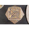 Stylový odkládací stolek Bone Inlay 60 cm