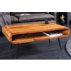 Designový konferenční stolek Alpha 90 cm palisandr