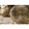 Designový tác Abstract Leaf 45cm zlatý