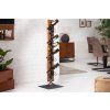 Stylový stojan na víno Barracuda 140cm teak pro 8 lahví