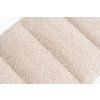 Stylová čalouněná lavice Beauty 110cm krémová bouclé