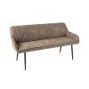 Stylová čalouněná lavice Turin 160cm taupe