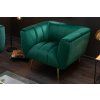 Designové křeslo Classy smaragdové