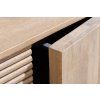 Designový příborník Circle Deco 170cm mango bílé