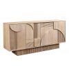 Designový příborník Circle Deco 170cm mango bílé