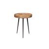 Designový stolek Pure Nature 45 cm přírodní dřevo