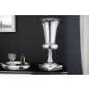Moderní designová váza 75cm stříbrné barvy.
