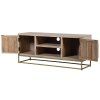 Stylový TV stolek Empara 130 cm s úložným prostorem