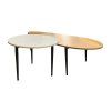 Designový set Adlon 110 cm moderní obývací stůl