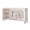 Designová vintage komoda Mykonos 150cm - masiv