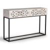 Luxusní vintage konzolový stolek Mykonos 120cm - masiv