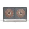 Designová komoda Wood Mandala 150cm - masiv
