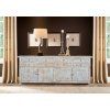 Designová dřevěná komoda Lahore 200cm - vintage