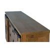 96340 7 industrialni dreveny pribornik jupiter 190cm mango