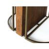 Designový kulatý jídelní stůl Tess 150cm mango, kov