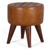 Designová kulatá taburetka Mallory 42 cm