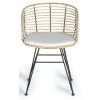 Designová stolička Solana 80cm- ratan