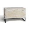 Vintage truhla Klaudia 80cmz masivního dřeva mango