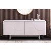 Designový moderní 3D příborník Salon White 180cm.