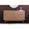 Designová moderní komoda Salon Natural se zásuvkami.