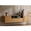 Skandinávský TV stolek Syrakus Natural Black 160 cm